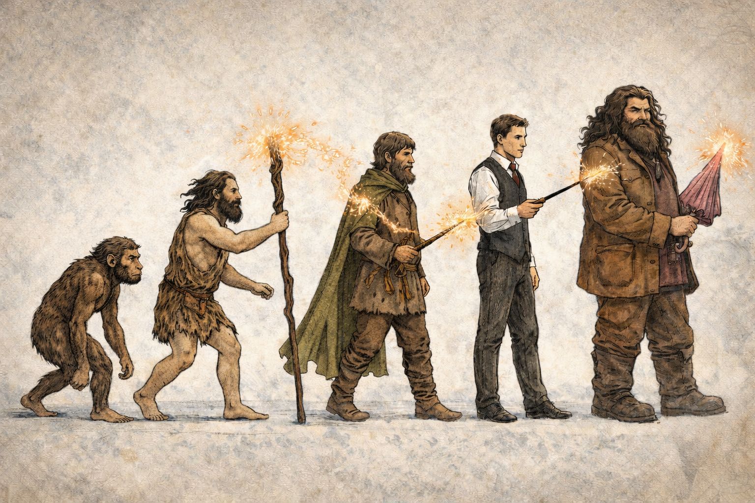 Geschichte der Zauberst&auml;be und ihre Verbreitung in der Welt