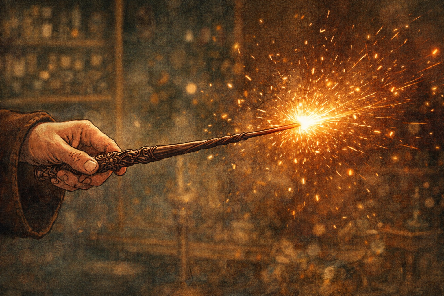 Sucht der Zauberstab wirklich den Zauberer aus?